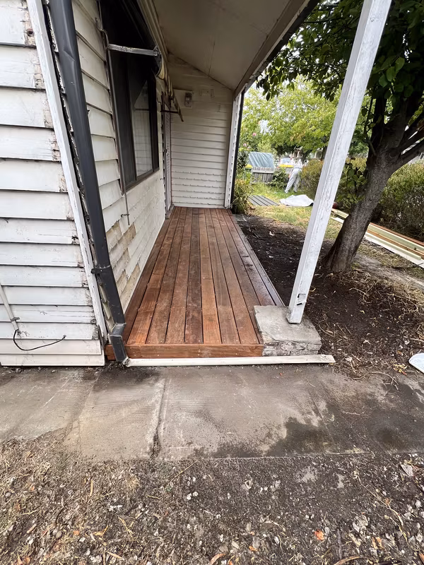 Deck building and repair Melbourne example 1