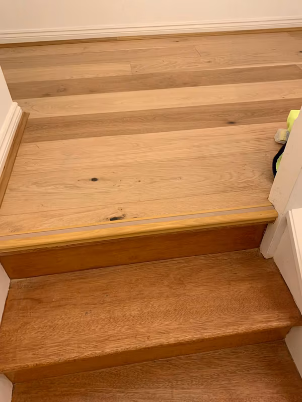 Staircase finish