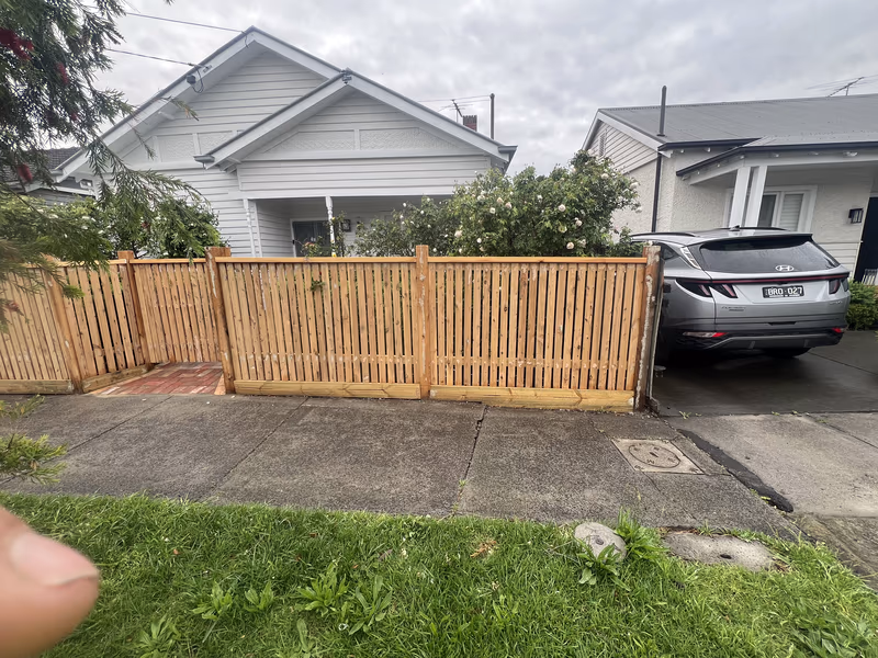 Fence and gate installation Melbourne example 6