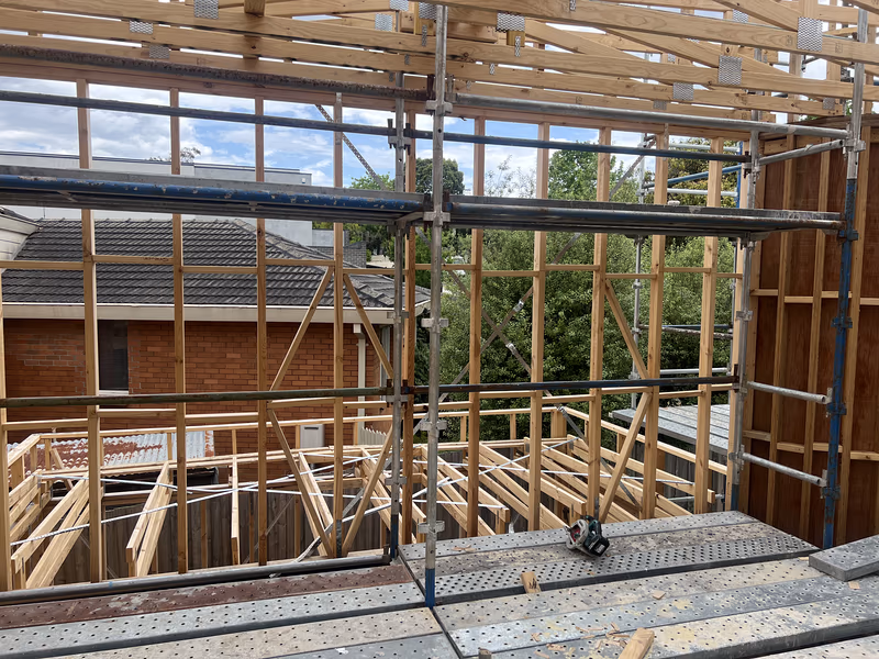 Joist installation