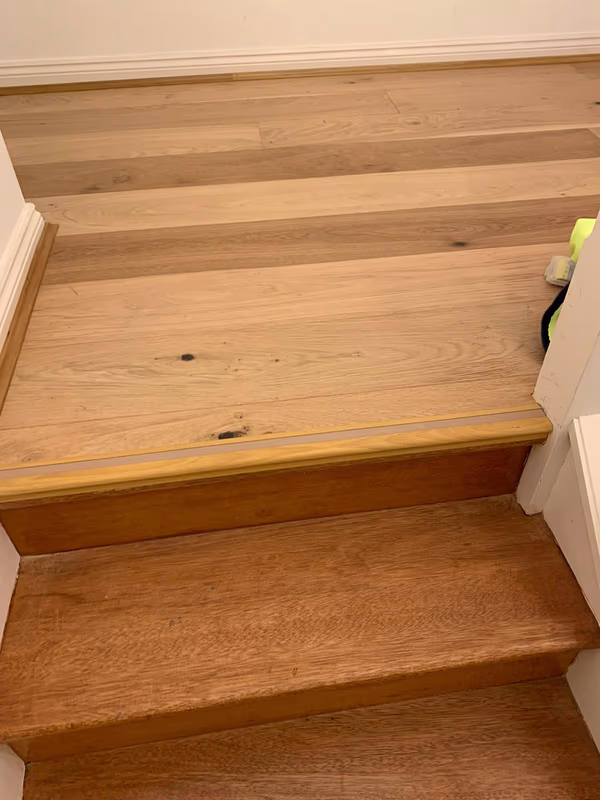 Staircase finish